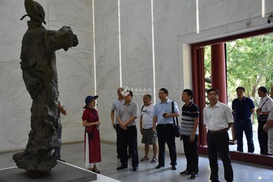 绵阳师范学院李白文化研究中心到李白纪念馆调研李白文化