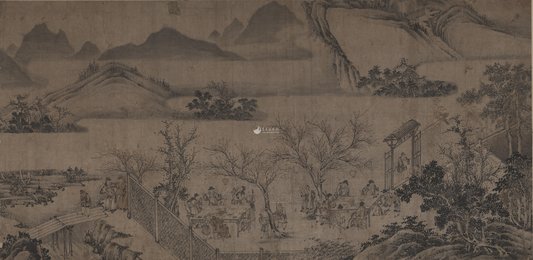 清代 佚名 桃李园