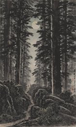 现代 岑学恭 峨眉山月