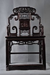 清楠木雕花椅