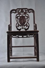 清楠木雕花椅