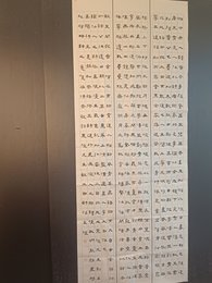 2024年杨文波书法《李白诗》