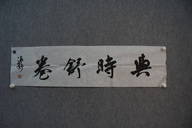 2024年高浪静书法《兴时舒卷》