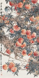 2025年周健龙绘画《西王母桃种我家》