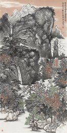 2025年徐海凤绘画《独坐敬亭山》