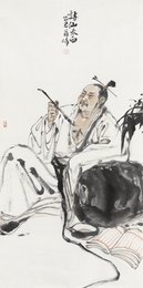 2025年薛峰绘画《诗仙太白》