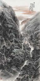 2025年郑梓翔绘画《蜀道难》