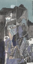 2025年李聆瑞绘画《思君不见下渝州》