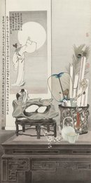 2025年李卫华绘画《酒中仙》