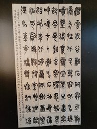 2024年崔珑山书法《李白诗》