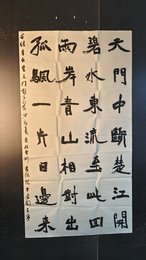 2024年王宁书法《李白诗》