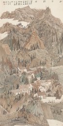 2025年黎钦兰绘画《秋下荆门》